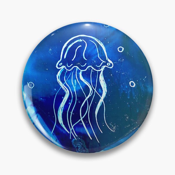 Item preview, Encaustic Jellyfish designed and sold by Lupula-Janna.
