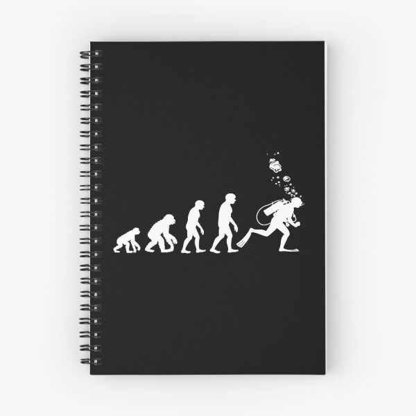 Item preview, Diving Evolution Evolution of Man Funny Scuba Dive Ocean designed and sold by LAZAR-EG.