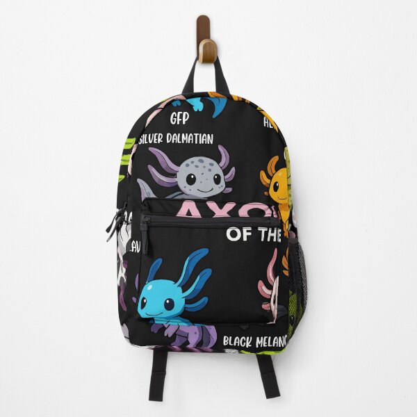 Item preview, Cute Axolotl Variants Around the World Kawaii Amphibian Chart designed and sold by JayceTucker89.