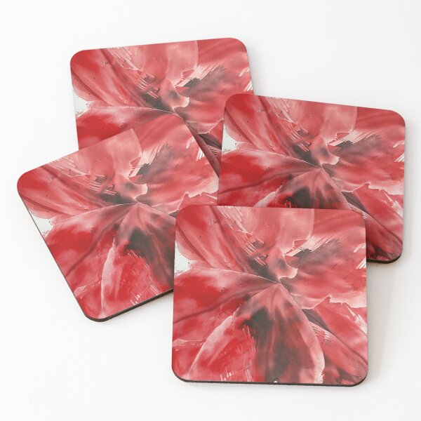 Item preview, Encaustic poppy designed and sold by Lupula-Janna.
