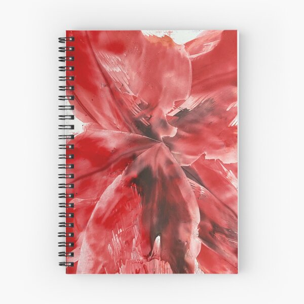 Item preview, Encaustic poppy designed and sold by Lupula-Janna.