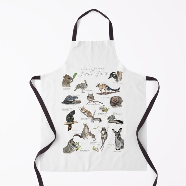 Item preview, Native fauna of the southern forests designed and sold by Jodie Quinn.