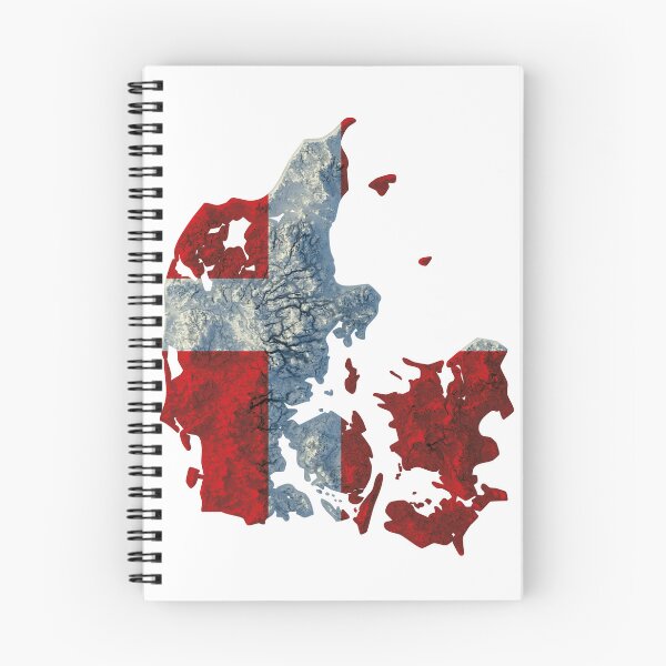 Item preview, Denmark terrain map designed and sold by Overlaymaps-.