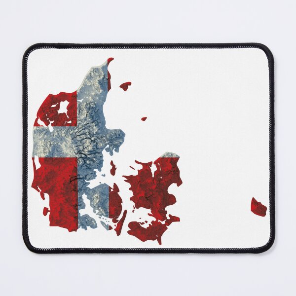 Item preview, Denmark terrain map designed and sold by Overlaymaps-.