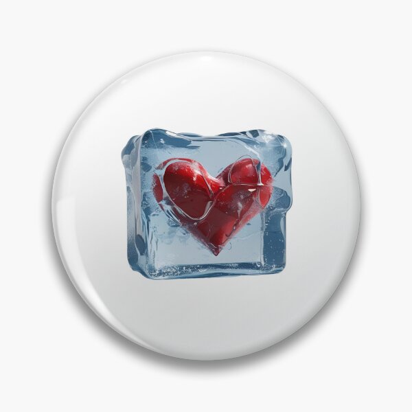 Item preview, Cold Outside, Hot Inside - Melting Ice Heart Design designed and sold by JRprojects.