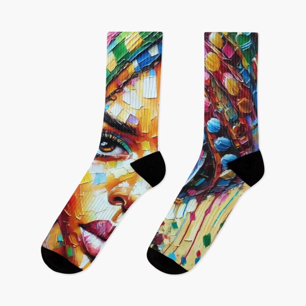 Item preview, African Beauty - Colors of Strength – Portrait of an African woman in modern style designed and sold by Eric Nagel.