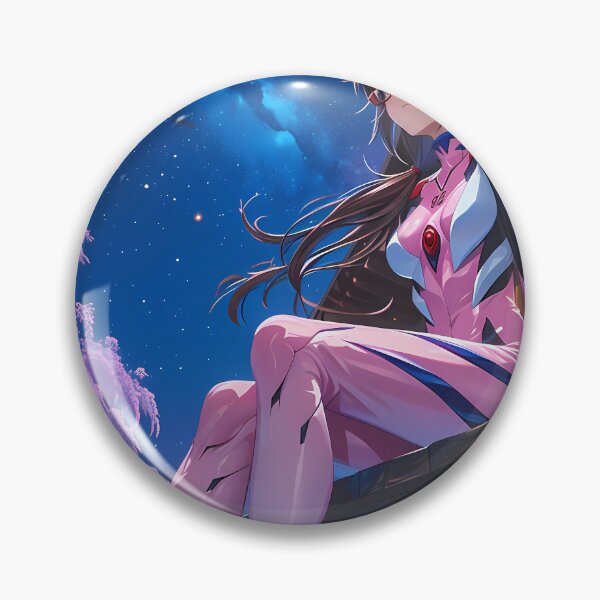 Item preview, Illustrious Makinami Mari Neon Genesis Evangelion Anime Futuristic Moonlit Elegance designed and sold by mildaclairmo.