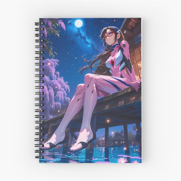 Item preview, Illustrious Makinami Mari Neon Genesis Evangelion Anime Futuristic Moonlit Elegance designed and sold by mildaclairmo.