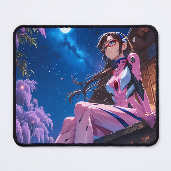 Item preview, Illustrious Makinami Mari Neon Genesis Evangelion Anime Futuristic Moonlit Elegance designed and sold by mildaclairmo.
