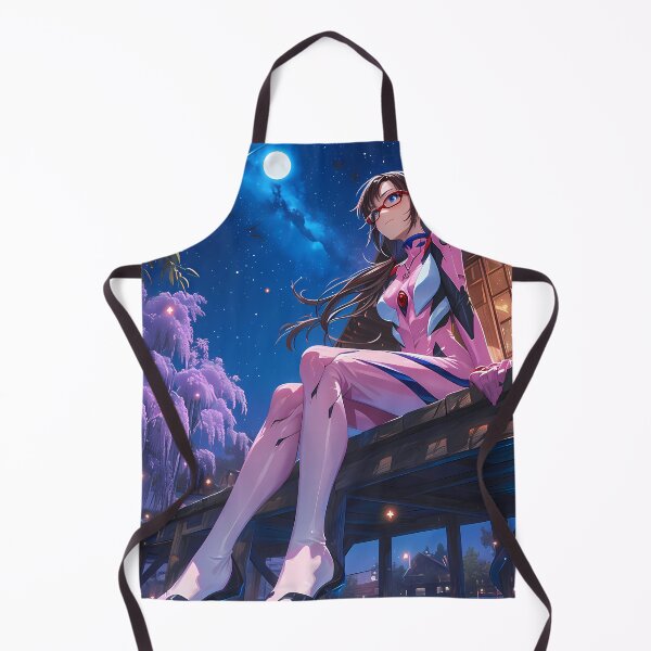 Item preview, Illustrious Makinami Mari Neon Genesis Evangelion Anime Futuristic Moonlit Elegance designed and sold by mildaclairmo.