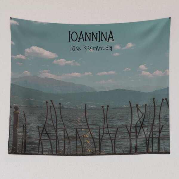 Item preview, Lake Pamvotida – Majestic Waters and Natural Beauty in Ioannina, Greece designed and sold by photo-travel.