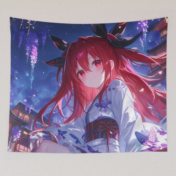Item preview, Kotori Itsuka Date A Live Anime Wisteria Moonlit Reflections designed and sold by mildaclairmo.