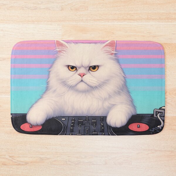 Item preview, DJ Cat Droppin’ the Purrfect Mix designed and sold by SassyArtistry.