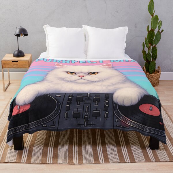 Item preview, DJ Cat Droppin’ the Purrfect Mix designed and sold by SassyArtistry.
