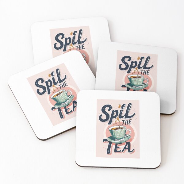 Item preview, tell me somthing spil the tea designed and sold by nicepika.
