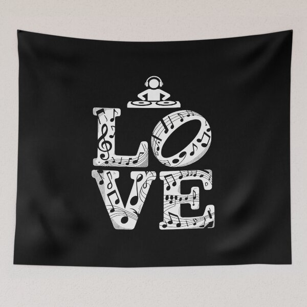 Item preview, DJ Turntable Love Disc Jockey DJ Music Producer designed and sold by LAZAR-EG.