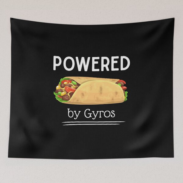 Item preview, Powered by Gyros designed and sold by musthavewords.