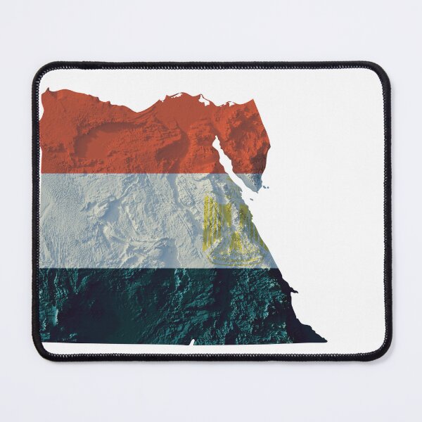 Item preview, Egypt topography map designed and sold by Overlaymaps-.
