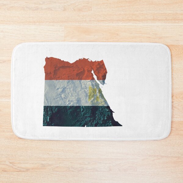 Item preview, Egypt topography map designed and sold by Overlaymaps-.