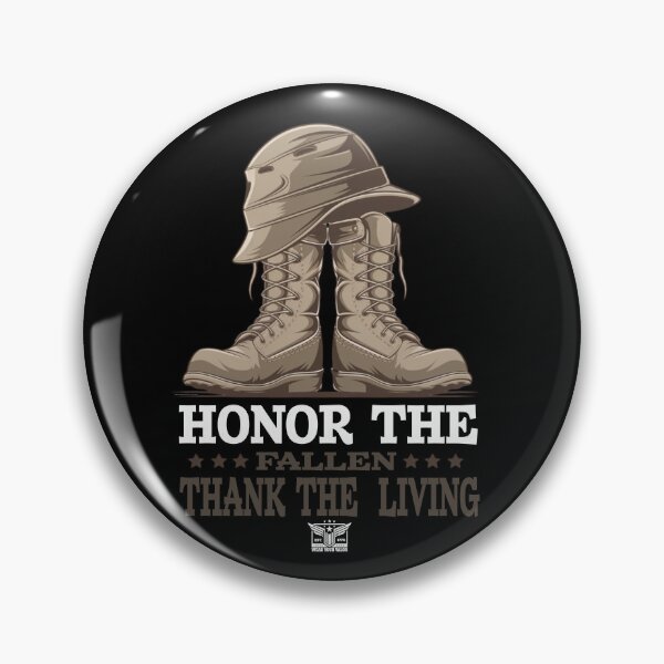 Item preview, Honor the fallen thank the living 4th of july military veteran soldier design  designed and sold by Teeshirthustle.