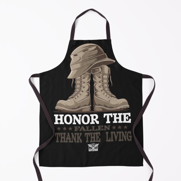 Item preview, Honor the fallen thank the living 4th of july military veteran soldier design designed and sold by Teeshirthustle.