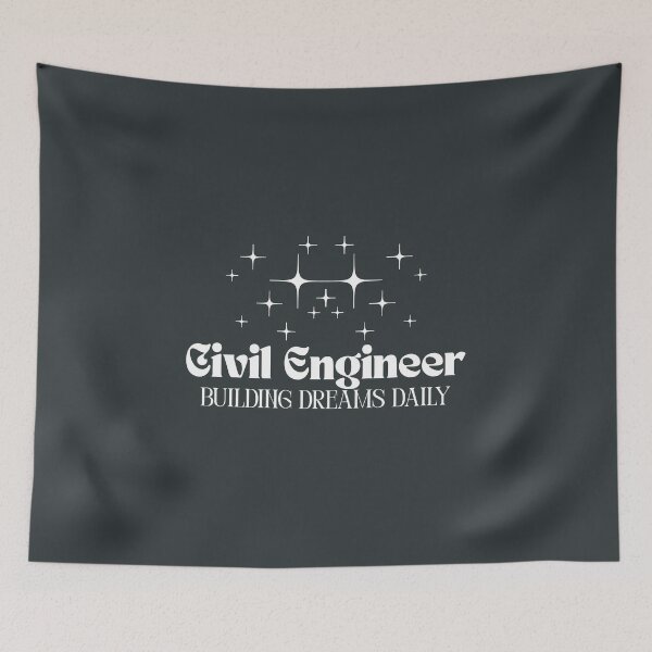 Item preview, Civil Engineer: Building Dreams Daily designed and sold by musthavewords.
