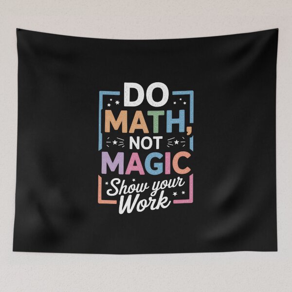 Item preview, Do Math Not Magic Funny Math Teacher Back to School designed and sold by LAZAR-EG.