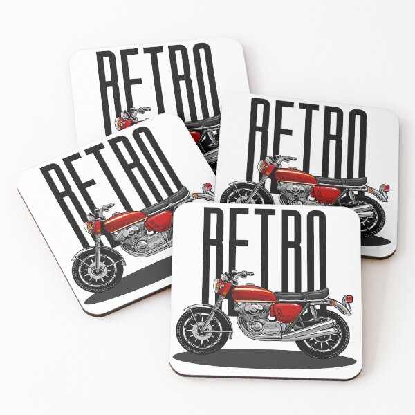 Item preview, Retro Bike (Cafe Racer) designed and sold by Wit-t-shirts.