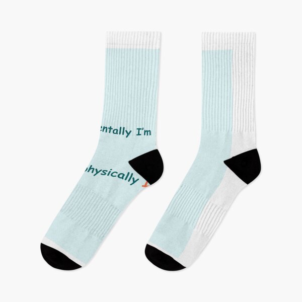 Item preview, Mentally I’m at the Beach – Funny Ocean Quote for Tired Minds designed and sold by KWkindwaves.