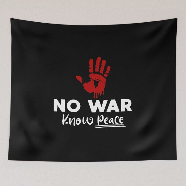 Item preview, No War, Know Peace designed and sold by musthavewords.