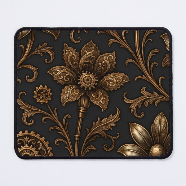 Item preview, Luxury Gold Baroque Floral Pattern designed and sold by SassyArtistry.