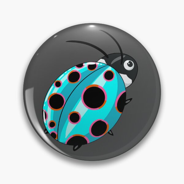 Item preview, Sky Blue Poison Ladybug designed and sold by CamouflagedTape.