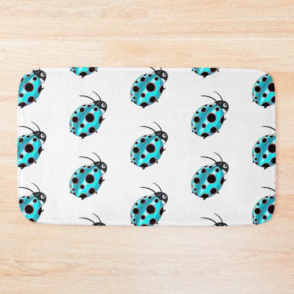 Item preview, Sky Blue Poison Ladybug designed and sold by CamouflagedTape.