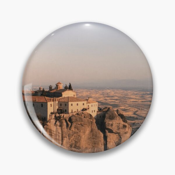 Item preview, Meteora Monastery at Sunset – Breathtaking Greek Landscape designed and sold by photo-travel.