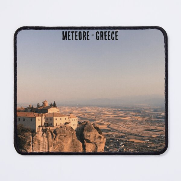 Item preview, Meteora Monastery at Sunset – Breathtaking Greek Landscape designed and sold by MetaModel Editions.