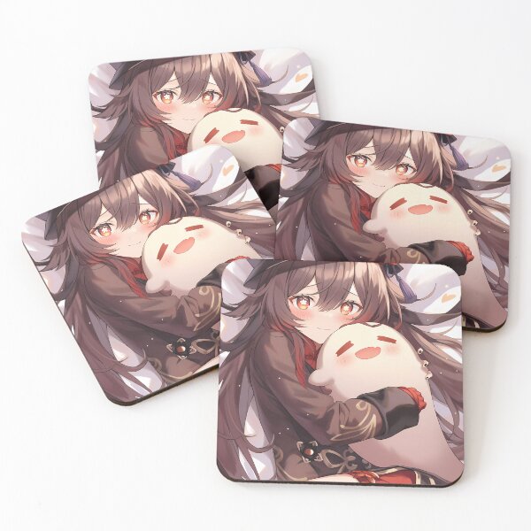 Item preview, tao Hutao Hu Tao Genshin Impact Game Ghost Hug Portrait Playful designed and sold by mildaclairmo.