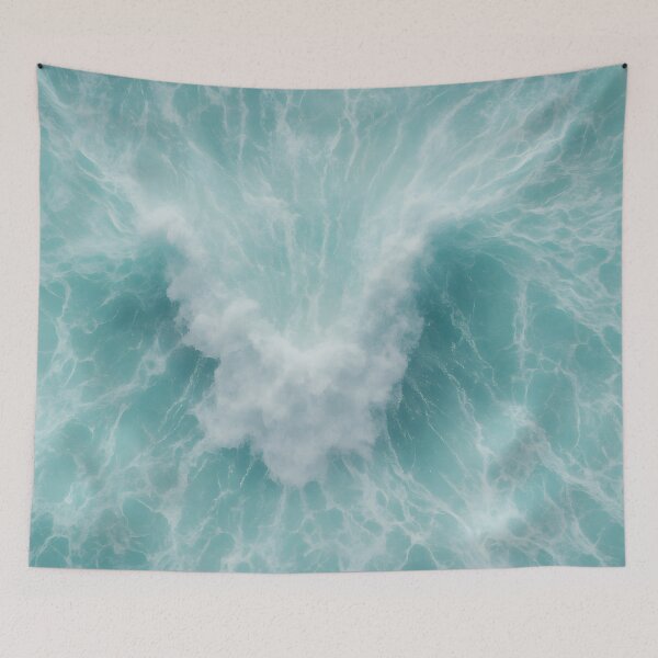 Item preview, Aerial Splash in Turquoise Sea designed and sold by SassyArtistry.