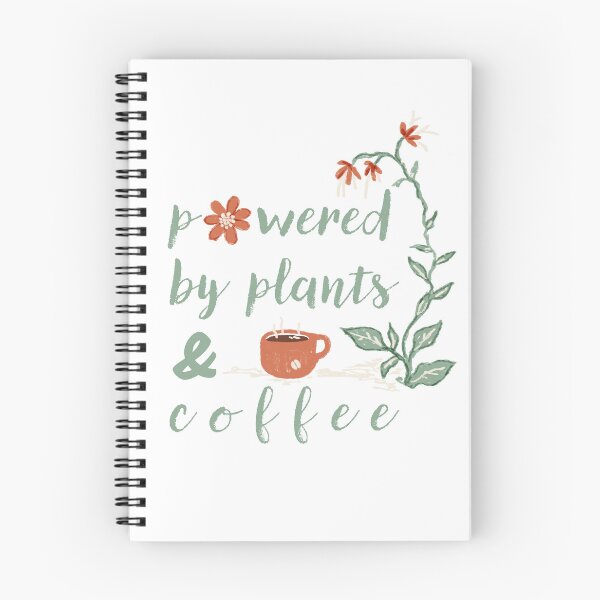 Item preview, Powered by Plants and Coffee – Homesteader T-Shirt, Tote Bag, Mug & More designed and sold by Millefolia Design .