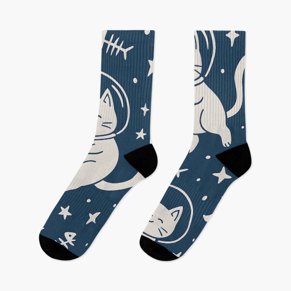 Item preview, Cute Astronaut Cats Floating in Space designed and sold by SassyArtistry.