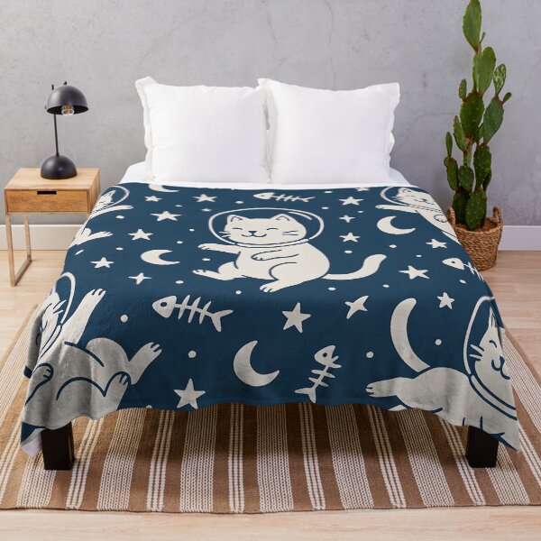 Item preview,  Cute Astronaut Cats Floating in Space designed and sold by SassyArtistry.