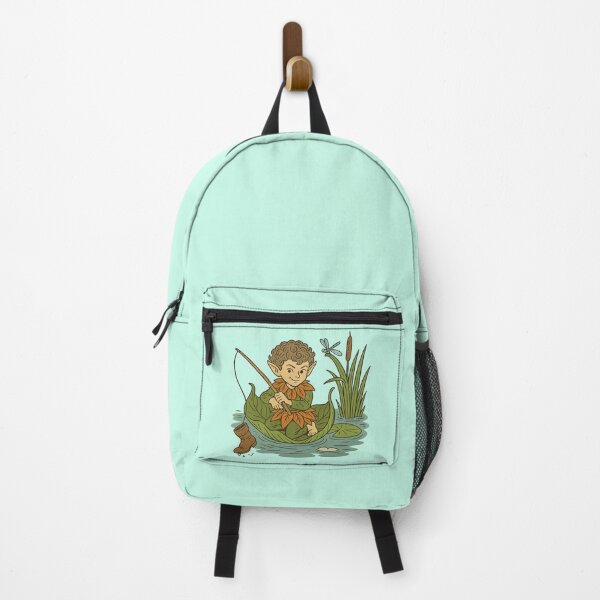 Item preview, Elfin Fishing Day With A Brown Surprise designed and sold by iamdesigns14.