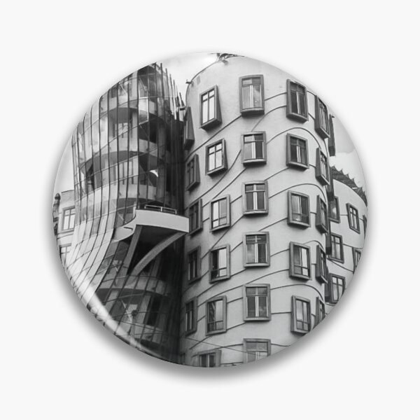 Item preview, Dancing House Prague in Black & White – Iconic Modern Architecture designed and sold by photo-travel.