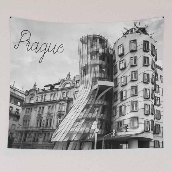 Item preview, Dancing House Prague in Black & White – Iconic Modern Architecture designed and sold by photo-travel.