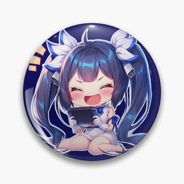 Item preview, Girl Hestia Joyful Chibi Dungeon Gaming Adventure DanMachi Anime designed and sold by mildaclairmo.