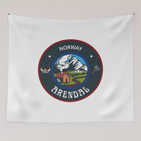 Item preview, Arendal Norway Emblem designed and sold by World Designs.