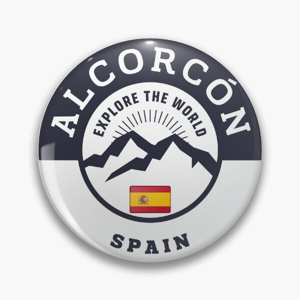 Item preview, Alcorcón Spain Black and White Crest designed and sold by World Designs.