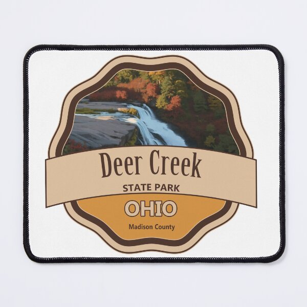 Item preview, Deer Creek State Park, Madison County, Ohio designed and sold by Wanderful-roads.