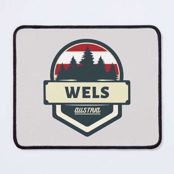 Item preview, Wels Austria Retro Vintage Badge designed and sold by World Designs.