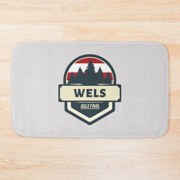 Item preview, Wels Austria Retro Vintage Badge designed and sold by World Designs.