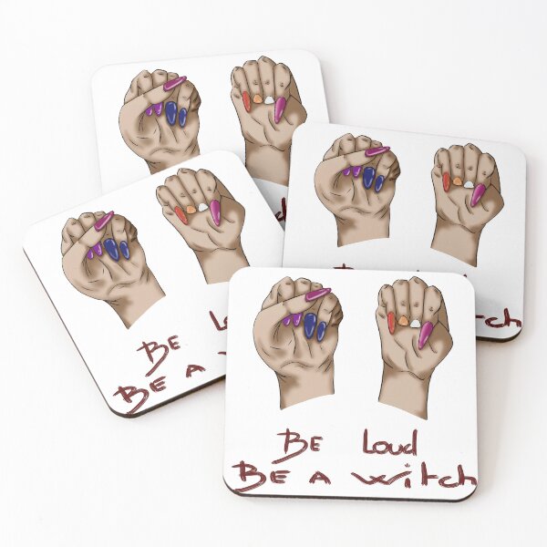 Item preview, be loud be a witch designed and sold by Kalhanne.